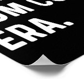 In My Rom Com Era - Funny Eras Trend Saying Valent Poster (Ecke)