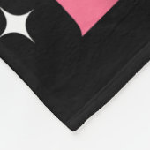 In My Soccer Tia Era Retro Game Day Groovy Fleecedecke (Ecke)