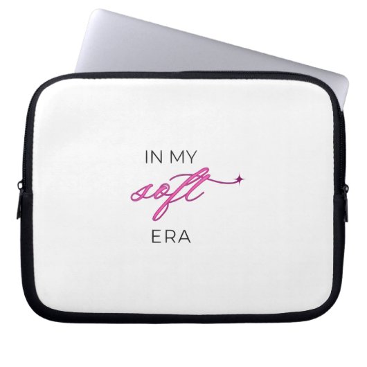 In My Soft Era - Ästhetische Laptoptasche Laptopschutzhülle (Vorderseite)