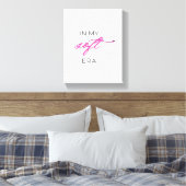 In My Soft Era - Wandkunst Leinwand  (Insitu (Schlafzimmer))