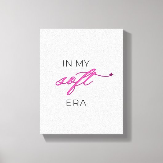 In My Soft Era - Wandkunst Leinwand  (Vorderseite)