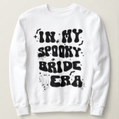 In My Spooky Bride Era, Halloween Bride, Retro Sweatshirt (Design vorne)