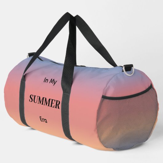 In My Summer Era Gradient Sunrise Color Duffle Bag (Rechte Ecke)