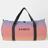 In My Summer Era Gradient Sunrise Color Duffle Bag (Rückseite)