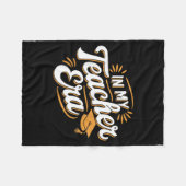 In My Teacher Era Insrational Quote Gift Tee  Fleecedecke (Vorderseite (Horizontal))