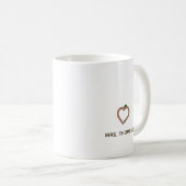 In My Teacher Era – Retro Wavy Personalized Kaffeetasse (VorderseiteRechts)