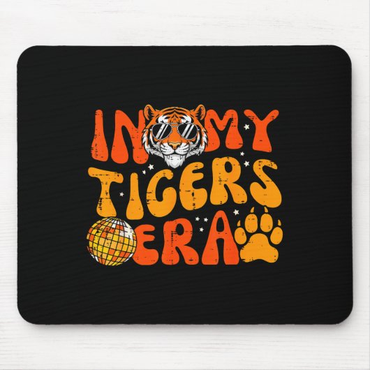 In My Tiger Era Funny Boys Youth Teen Kids Girls M Mousepad (Vorne)
