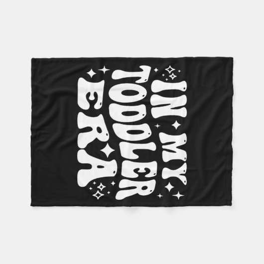 In My Toddler Era, Parent Life, Parenting Humor Fleecedecke (Vorderseite (Horizontal))