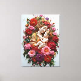 In Nelken ummantelt, Geboren von Gnade Leinwanddruck