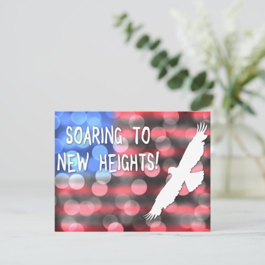 in neue Höhen aufsteigen Einladung (Stehend Vorderseite)