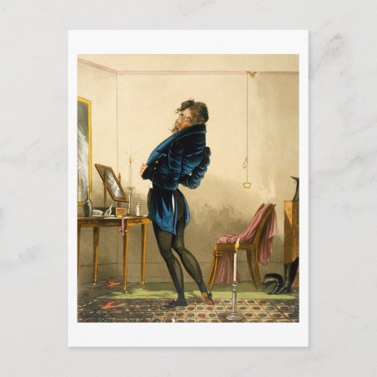 In New Coat Postkarte (Vorderseite)