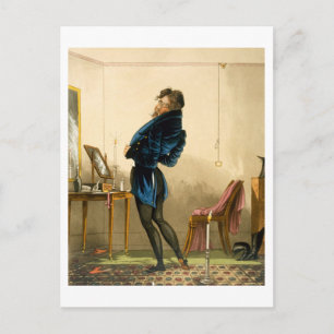 In New Coat Postkarte