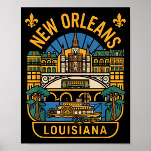 In New Orleans Louisiana USA geboren und aufgewach Poster