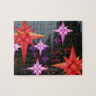 In New York City. Weihnachtsdekoration nach innen Puzzle