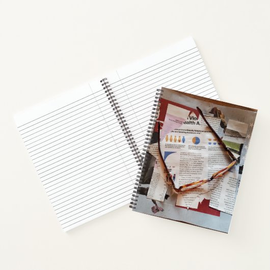 In News Spiral Notebook Notizblock (Innenseite)