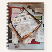 In News Spiral Notebook Notizblock (Vorderseite)