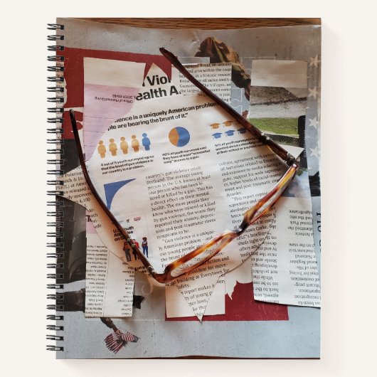 In News Spiral Notebook Notizblock (Vorderseite)