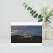 In Nightfall/Tamshui River Mouth, Taipei Taiwan Postkarte (Stehend Vorderseite)