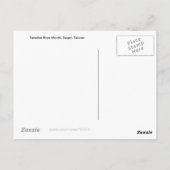 In Nightfall/Tamshui River Mouth, Taipei Taiwan Postkarte (Rückseite)