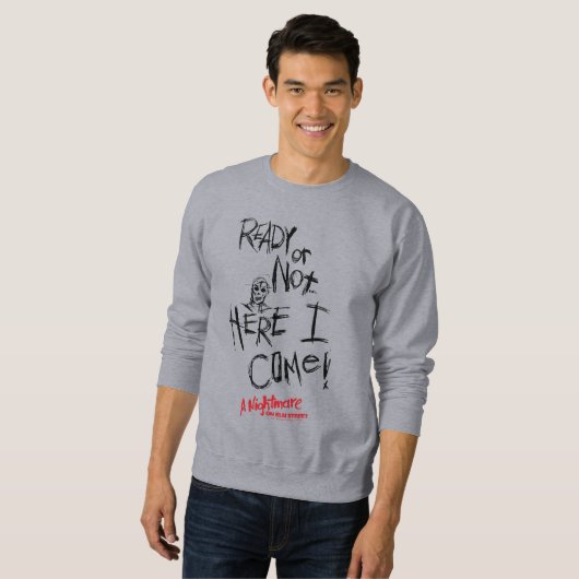 In Nightmare on Elm Street Here I Come Sweatshirt (Vorne ganz)