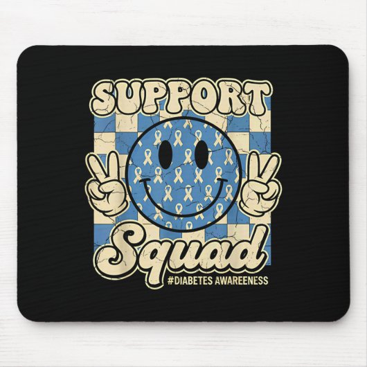 In November We Wear Blue Diabetes Awareness Suprt Mousepad (Vorne)