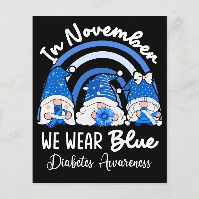 In November We Wear Blue Gnomen (Vorderseite)