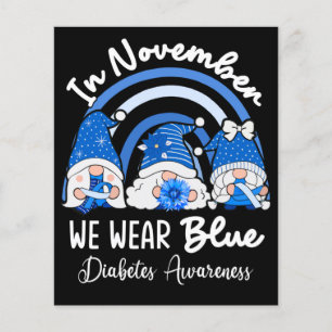 In November We Wear Blue Gnomen