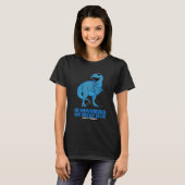 In November We Wear Blue Rex Dinosaurs Diabetes Aw T-Shirt (Vorne ganz)