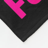 In October We Wear Nk And Watch Football Breast Ca Fleecedecke (Ecke)