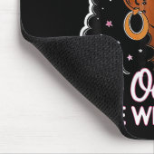In October We Wear Nk Black Women Breast Cancer Aw Mousepad (Ecke)