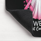 In October We Wear Nk Boo Ghost Breast Cancer Nk R Mousepad (Ecke)