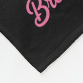 In October We Wear Nk Breast Cancer Awareness Hall Fleecedecke (Ecke)