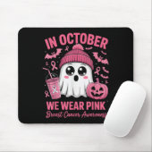 In October We Wear Nk Breast Cancer Awareness Hall Mousepad (Mit Mouse)