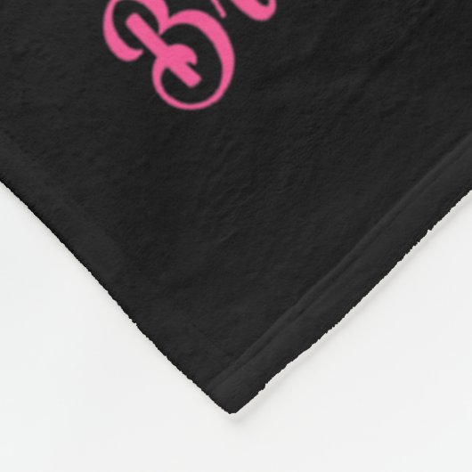 In October We Wear Nk Breast Cancer Boo Ghost Hall Fleecedecke (Ecke)