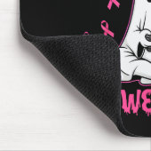 In October We Wear Nk Breast Cancer Gaming Ghost Y Mousepad (Ecke)