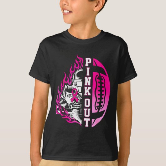 In October We Wear Nk Football Breast Cancer Aware T-Shirt (Vorderseite)