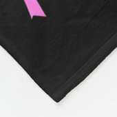 In October We Wear Nk Ghost Boo Breast Cancer Wome Fleecedecke (Ecke)