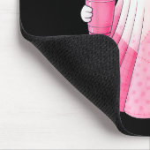 In October We Wear Nk Ghost Witch Breast Cancer Aw Mousepad (Ecke)