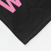 In October We Wear Nk Men Women Breast Cancer Awar Fleecedecke (Ecke)