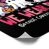 In October We Wear Nk Radiology Breast Cancer Poster (Ecke)