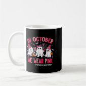 In October We Wear Nk Radiology Tech Life Breast C Kaffeetasse (Links)