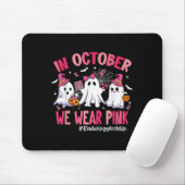 In October We Wear Nk Radiology Tech Life Breast C Mousepad (Mit Mouse)