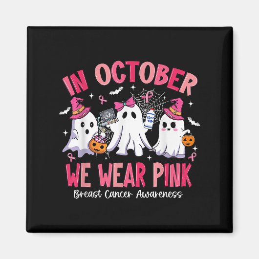 In October We Wear Nk Sonography Sonographer Breas Magnet (Vorne)