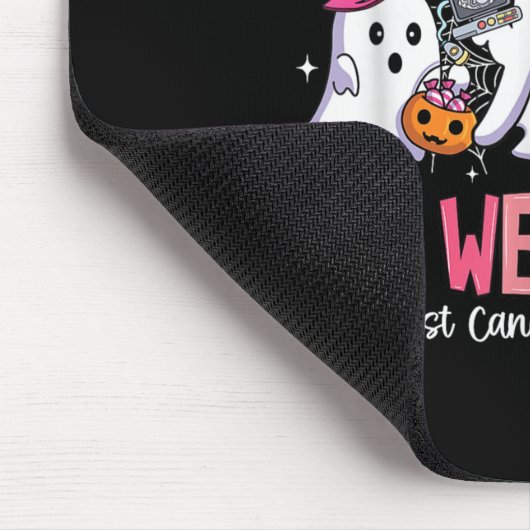 In October We Wear Nk Sonography Sonographer Breas Mousepad (Ecke)