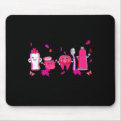 In October We Wear Nk Tooth Dental Breast Cancer A Mousepad (Vorne)