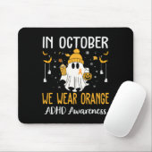 In October We Wear Orange Adhd Awareness Month Hal Mousepad (Mit Mouse)