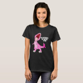 In October We Wear Pink Dinosaur Trex Dino Kid Boy T-Shirt (Vorne ganz)