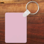 In October We Wear Pink – Emotional Support Gnome Schlüsselanhänger (Rückseite)