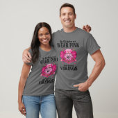 In October We Wear Pink Watch Vikings Football Bre T-Shirt (Unisex)