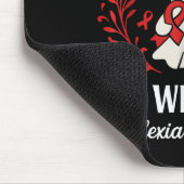 In October We Wear Red Dyslexia Awareness Hallowee Mousepad (Ecke)